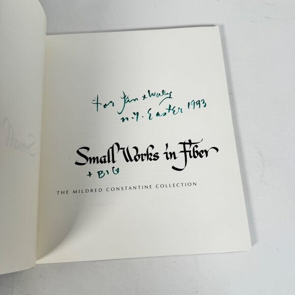 Small Works in Fiber Mildred Constantine Collection 1993 Cleveland Museum of Art - Picture 3 of 8